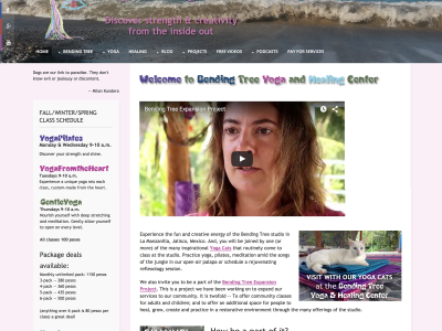 Bendingtreeyogahealing.com - Yoga & Healing Center in Mexico